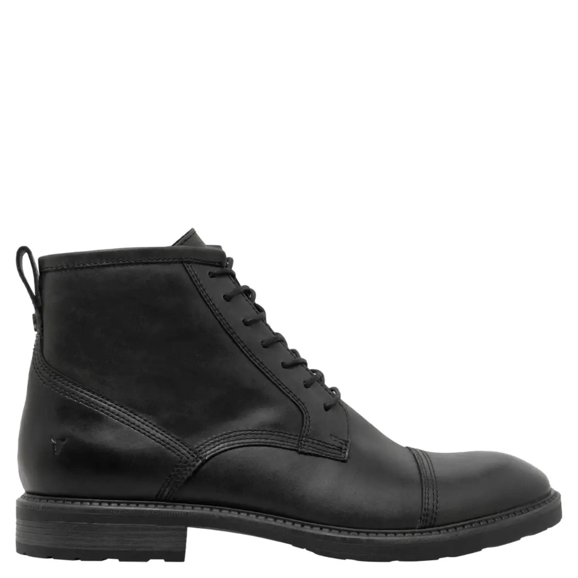 Abel Black Leather
