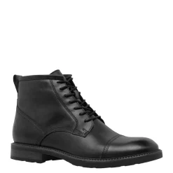 Abel Black Leather