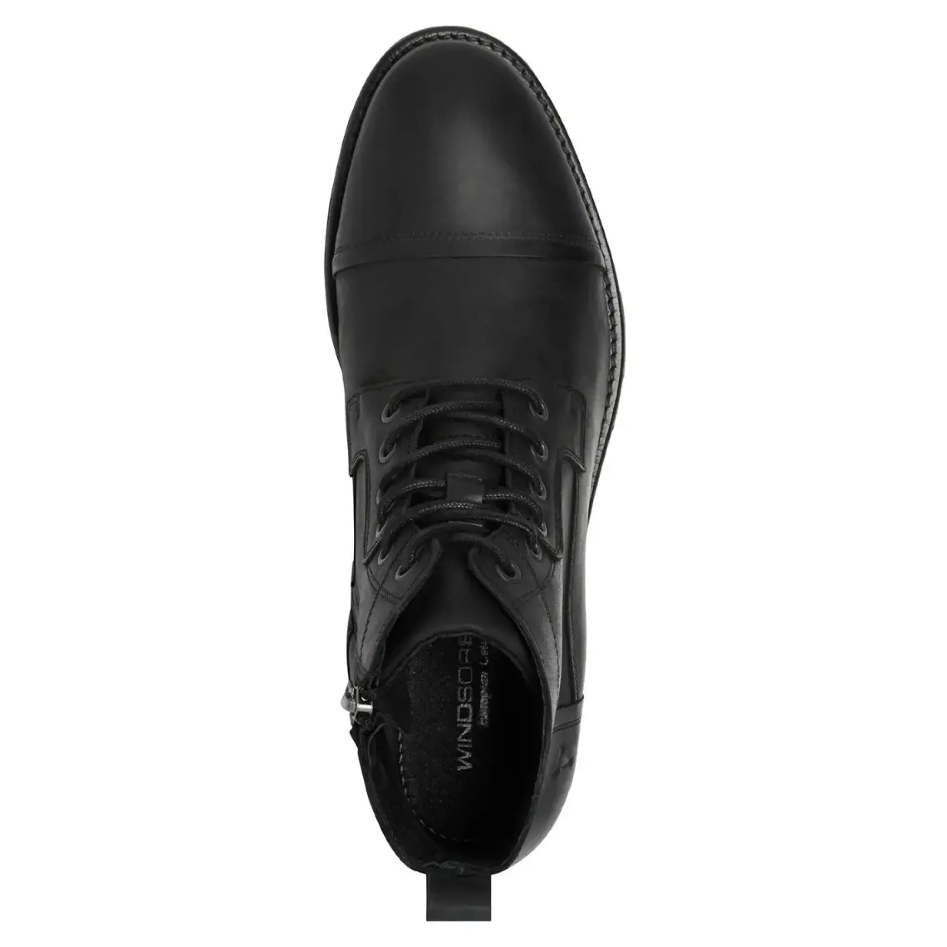 Aidan Black Leather