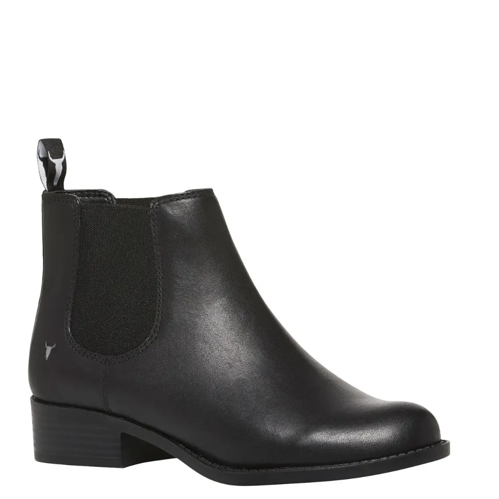 Amelia Black Leather