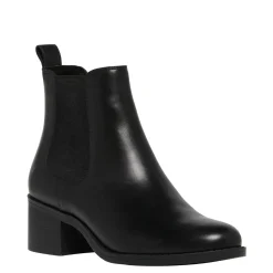 Beyond Black Leather Boot