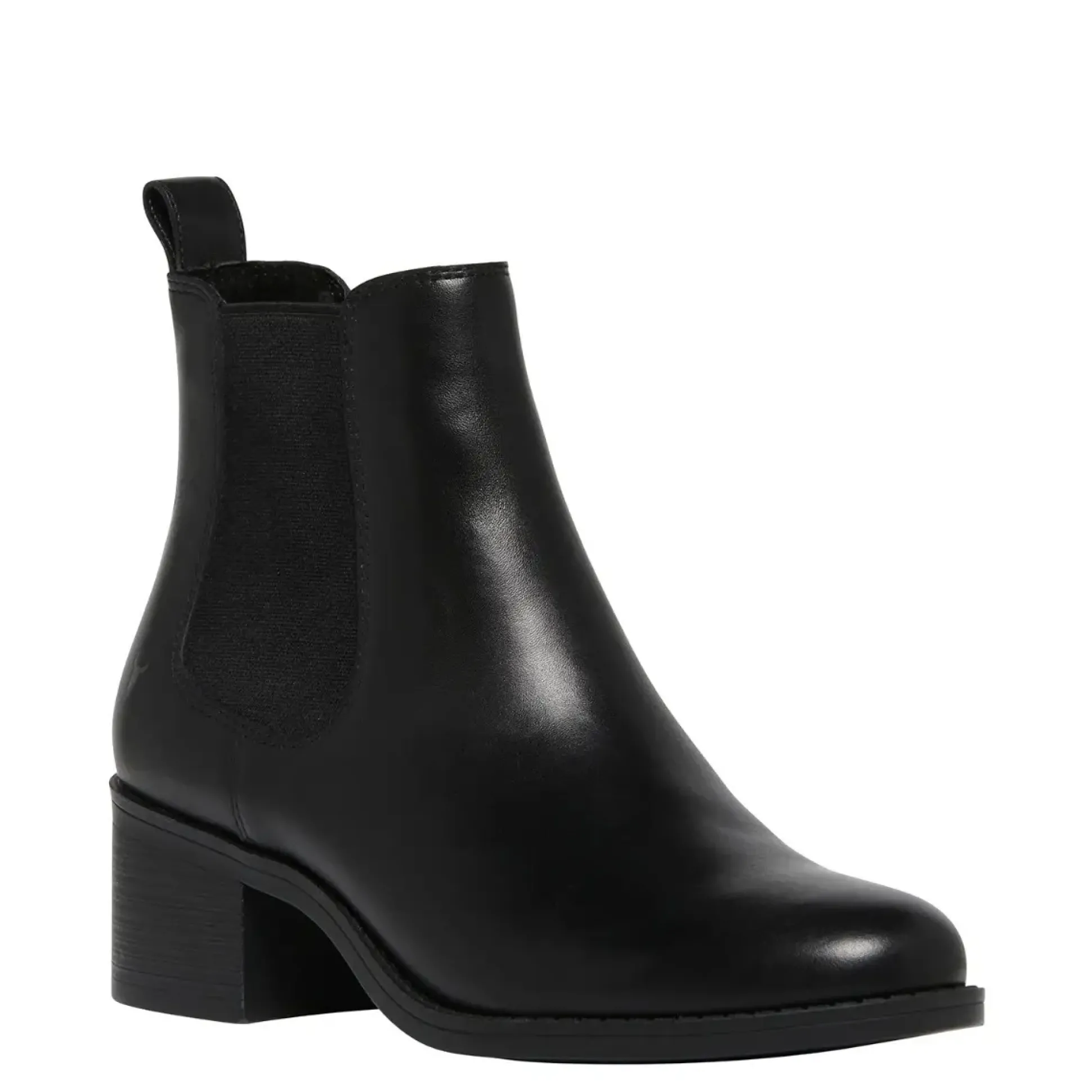 Beyond Black Leather Boot