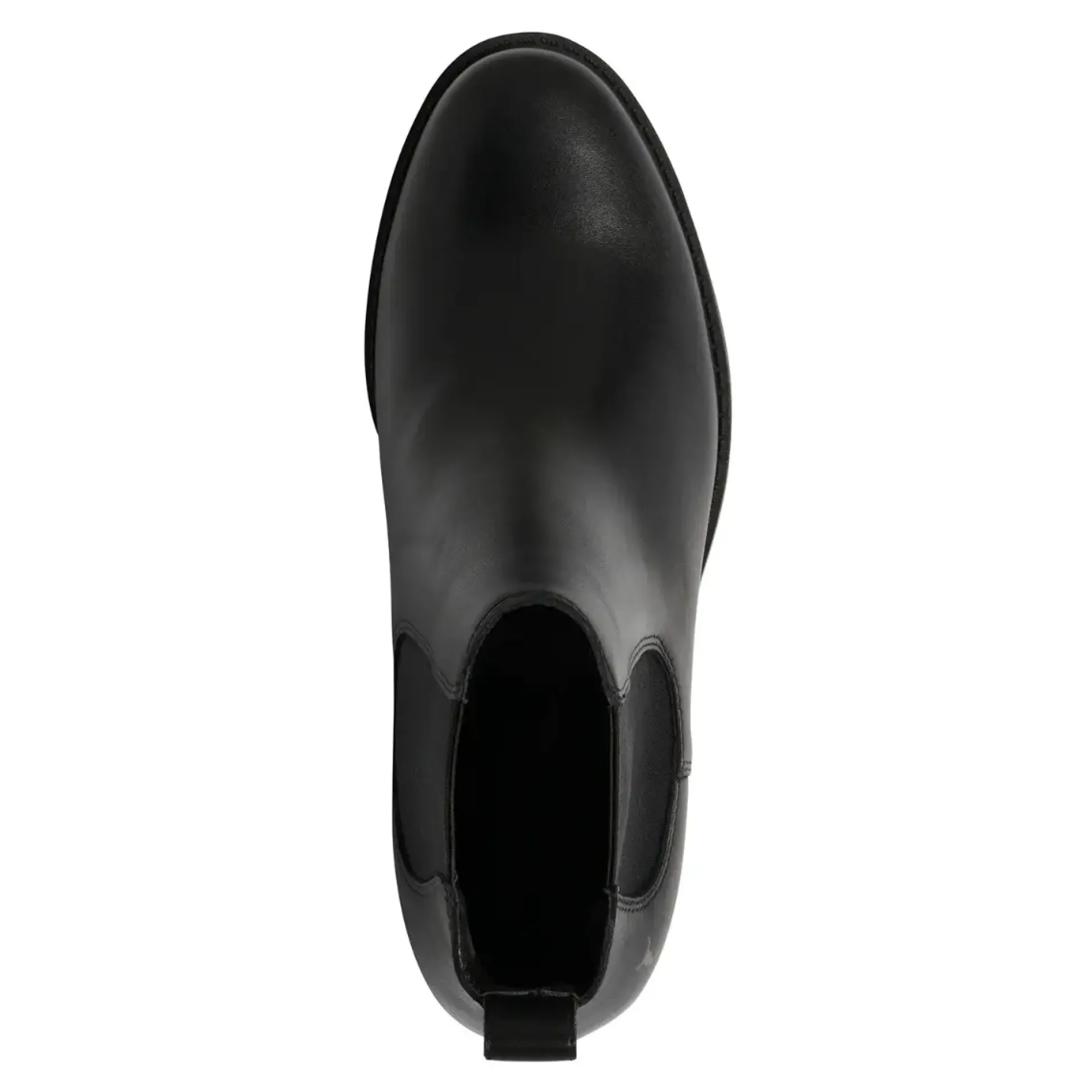 Beyond Black Leather Boot