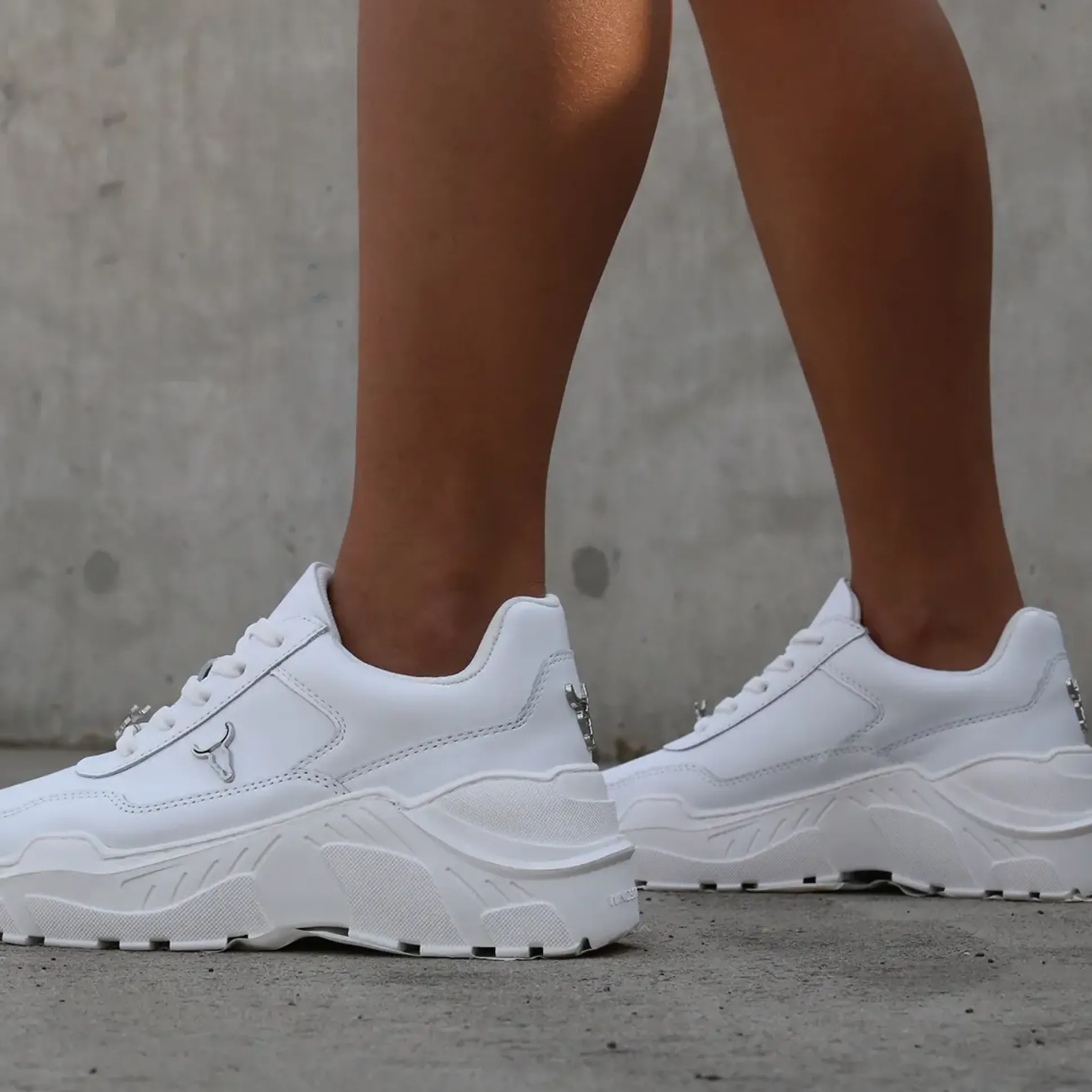 Carte White Leather
