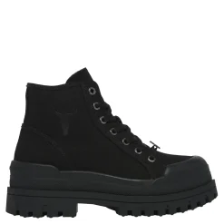 Deserve Black Canvas Boot