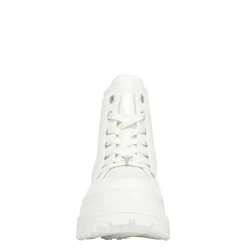 Deserve White Canvas Boot