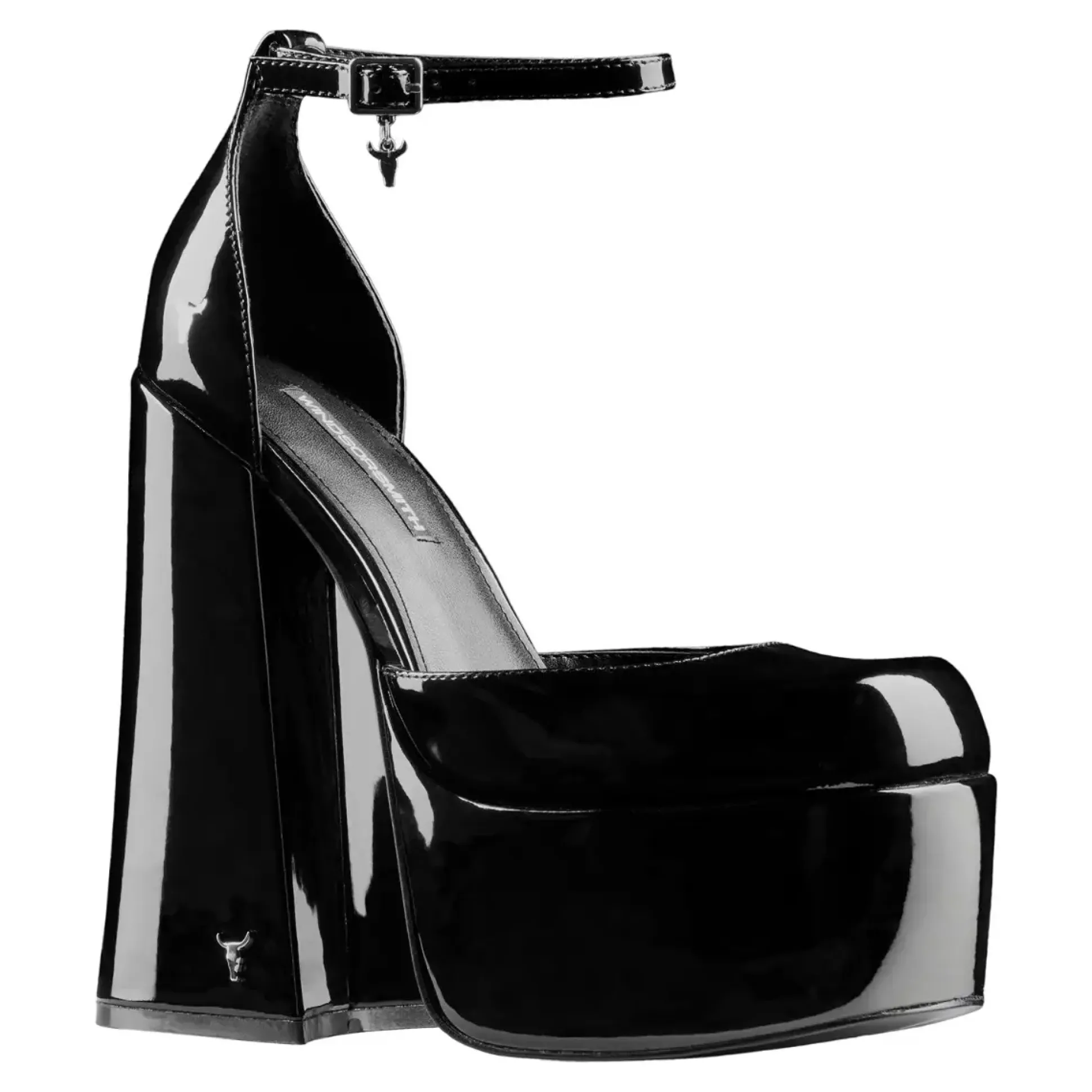 Diamonds Black Patent Leather