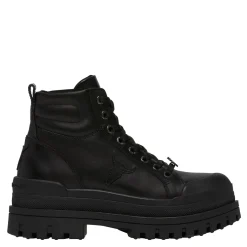 Disaster Black Leather Boot