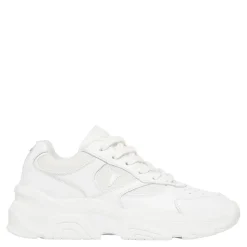Ghosted White Leather / White
