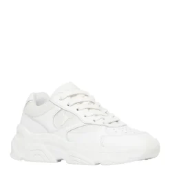 Ghosted White Leather / White