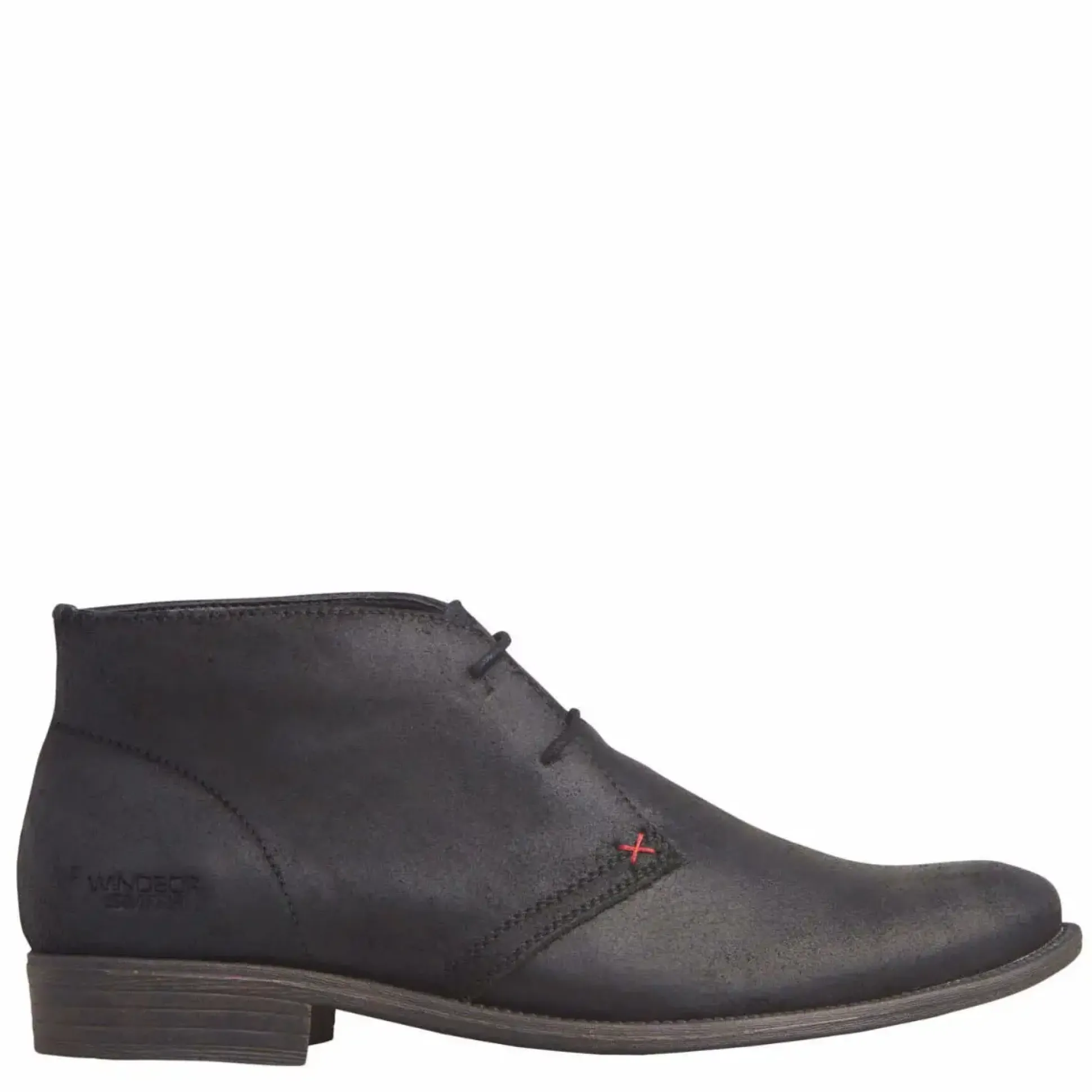 Harvard Black Oil Suede