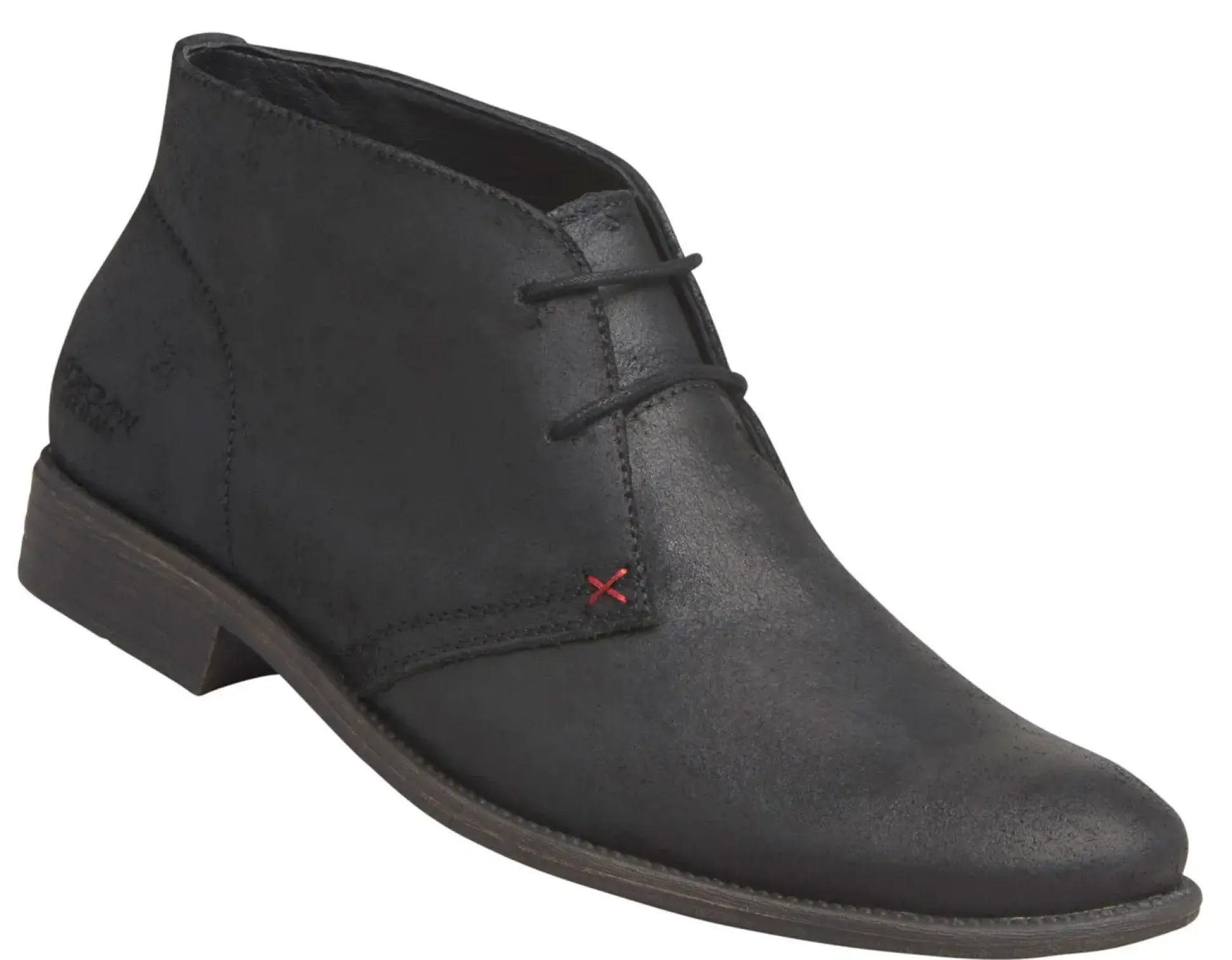 Harvard Black Oil Suede
