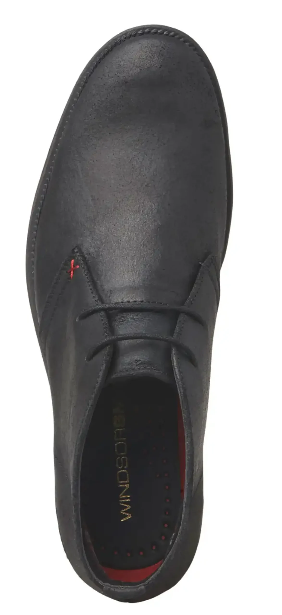 Harvard Black Oil Suede