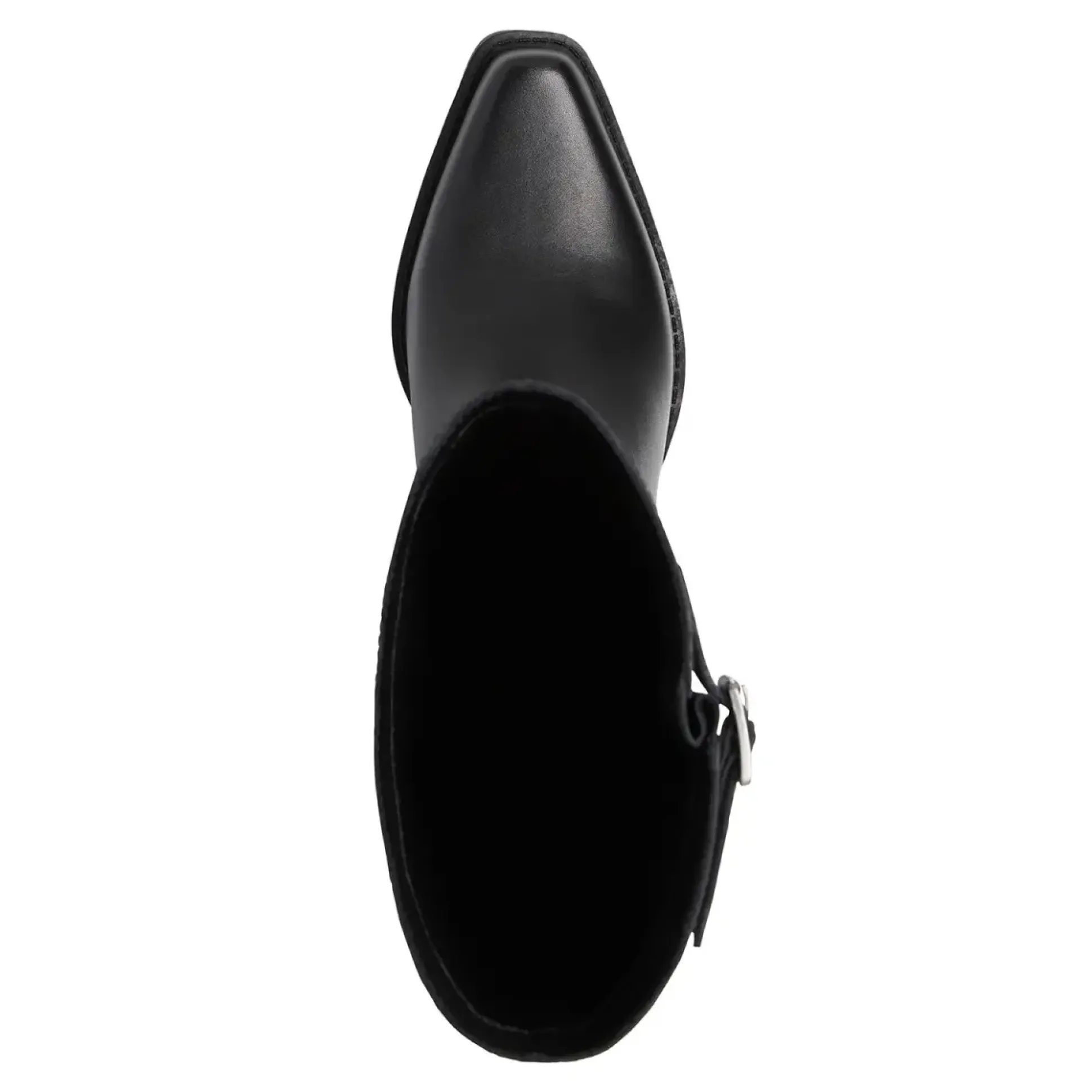 Hooked Black Leather