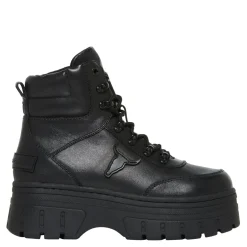 Laken Black Leather