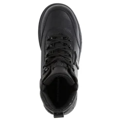 Laken Black Leather