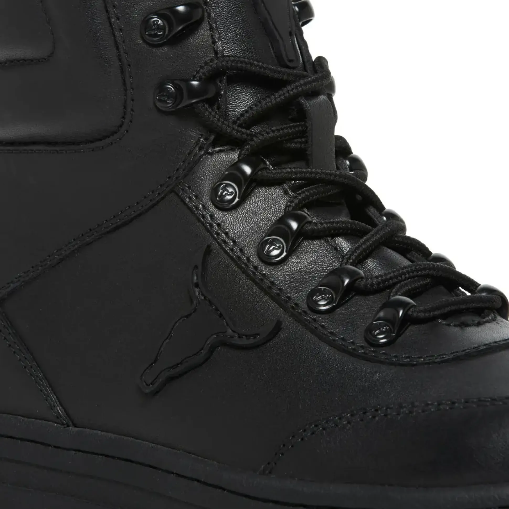 Laken Black Leather