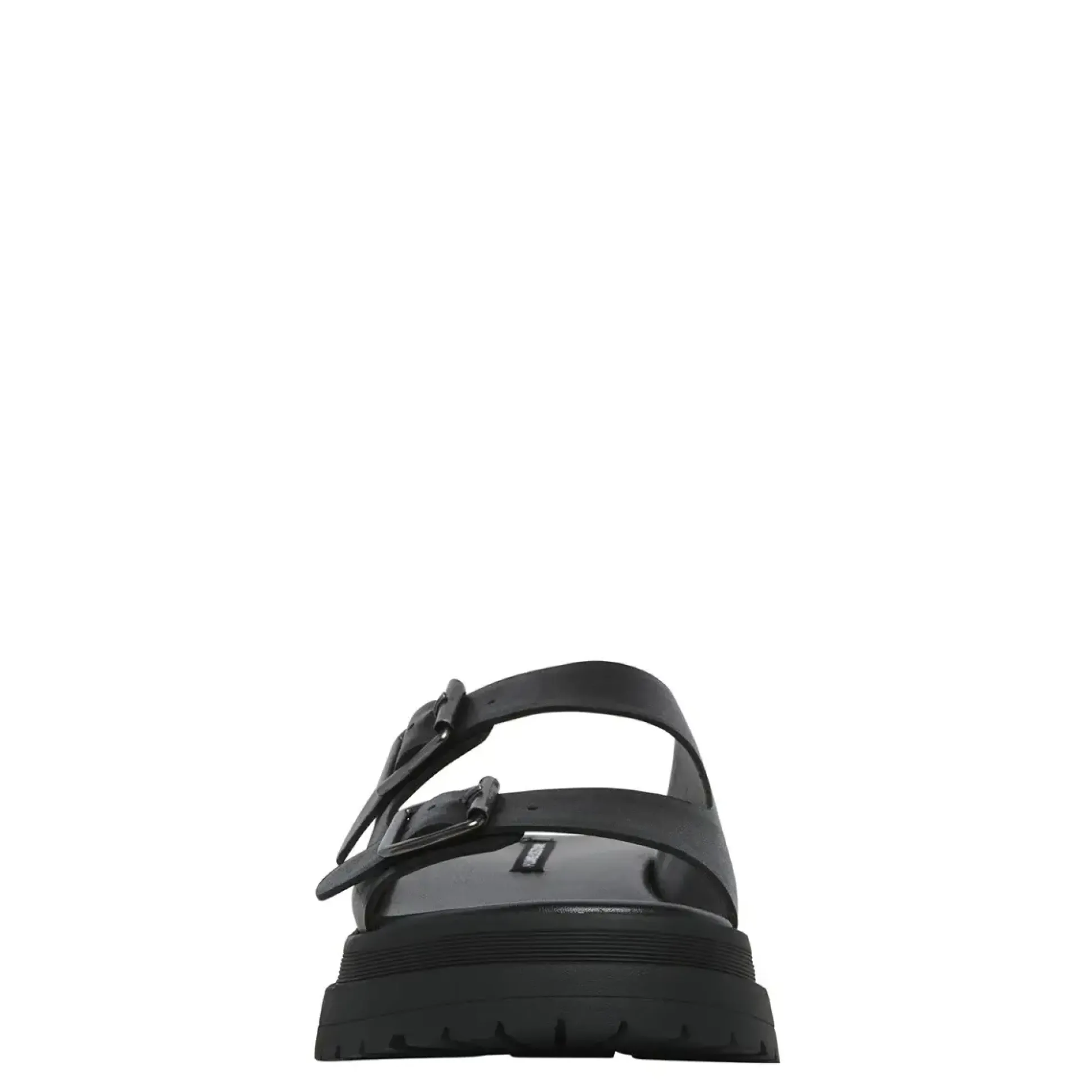 Lullaby Black Leather Sandal