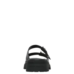 Lullaby Black Leather Sandal