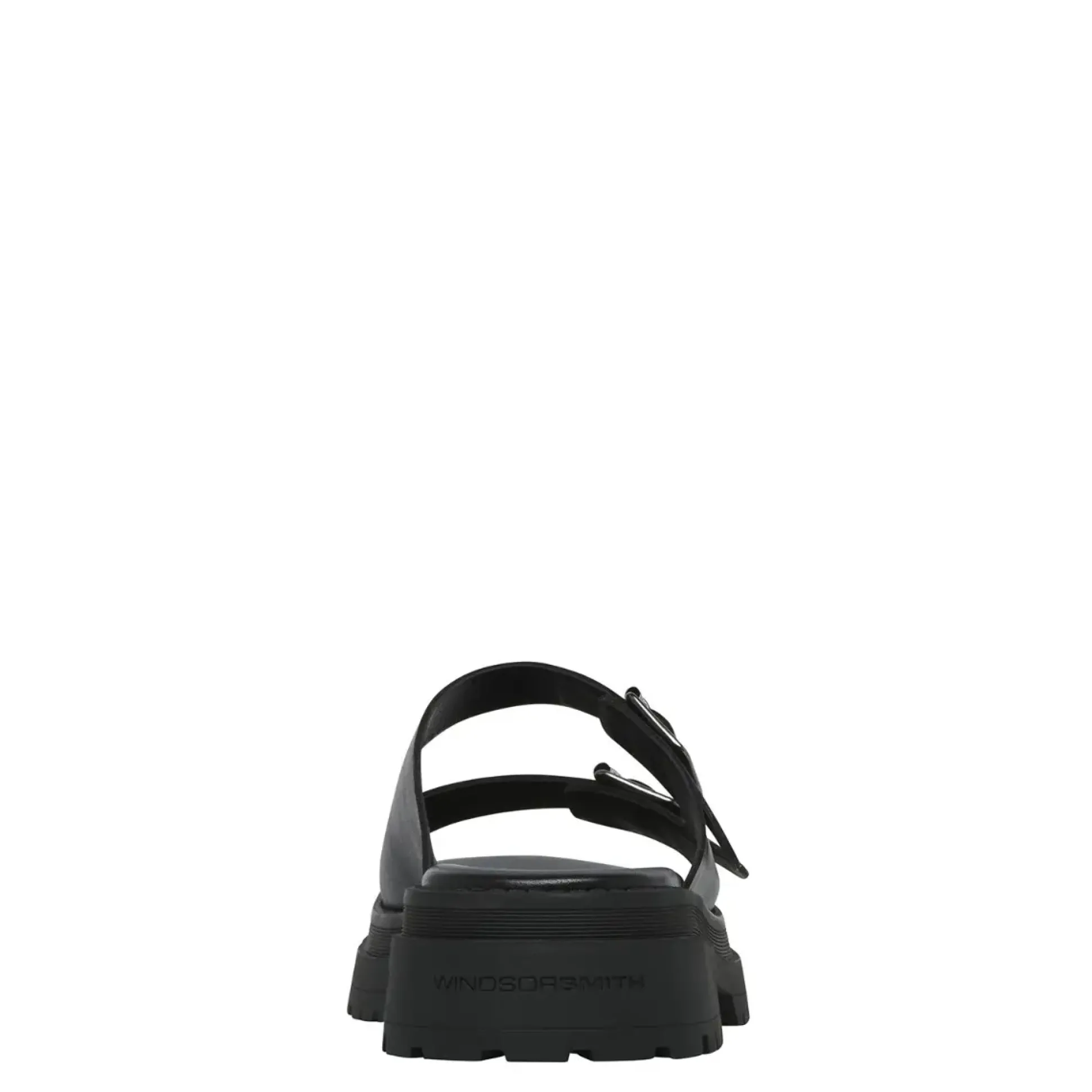 Lullaby Black Leather Sandal