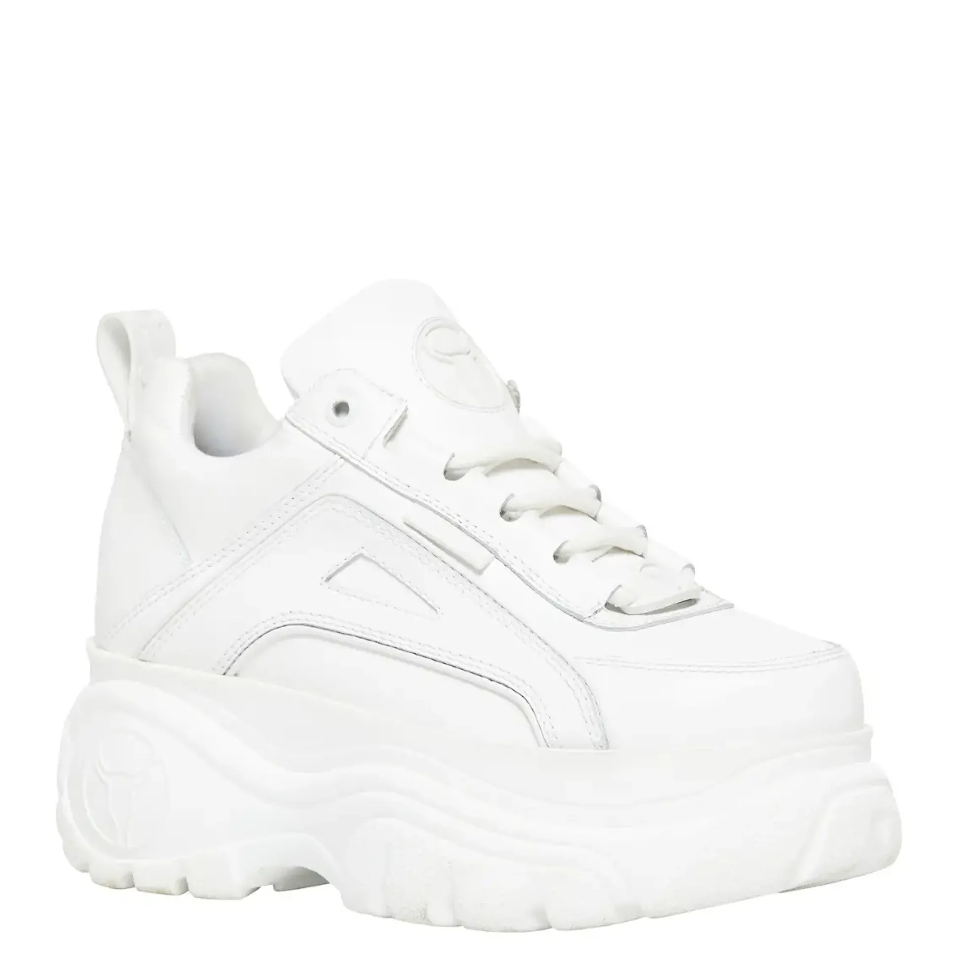 Lupe White Leather