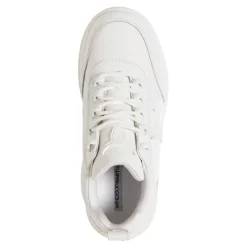 Lux White Leather