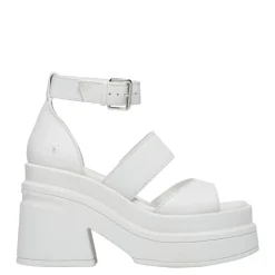 Match White Leather Sandal