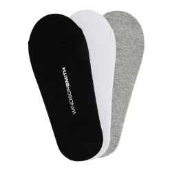 Men'S Invisible Sock 3Pk Multi Colour