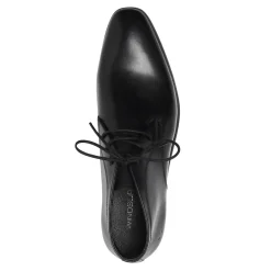Myles Black Leather