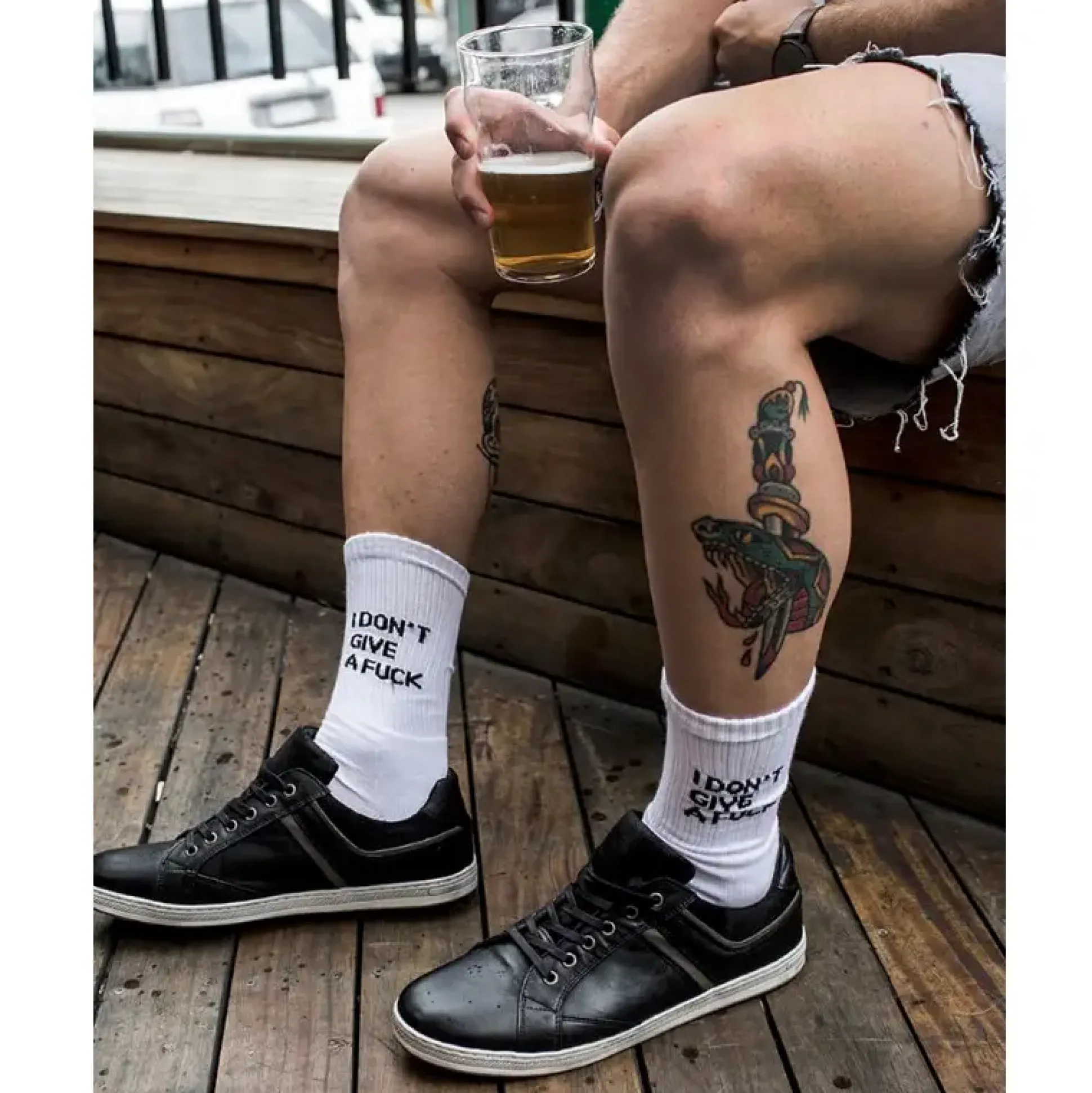 Novelty Sock I Don'T Give A F*Ck