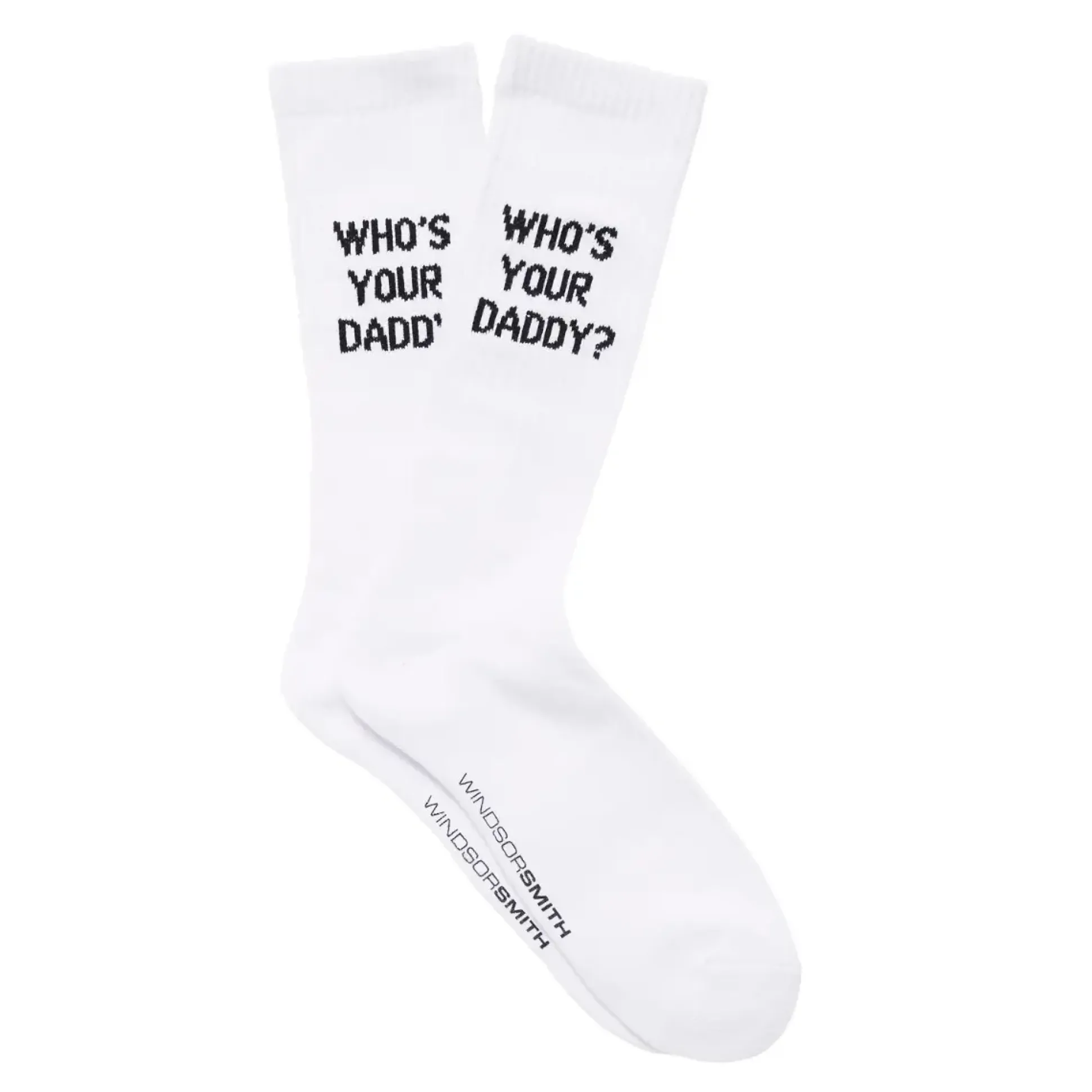 Novelty Sock Who'S Your Daddy