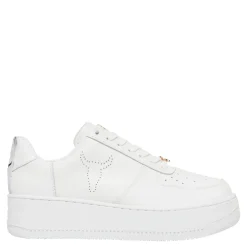 Racerr White Leather
