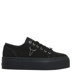 Ruby Black Canvas / Black Sneaker