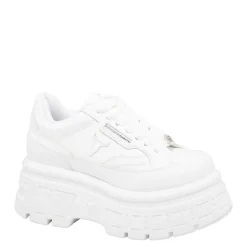 Swerve White Leather