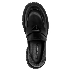Throne Black Leather Shoe