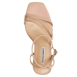 Venus Nude Leather Heel