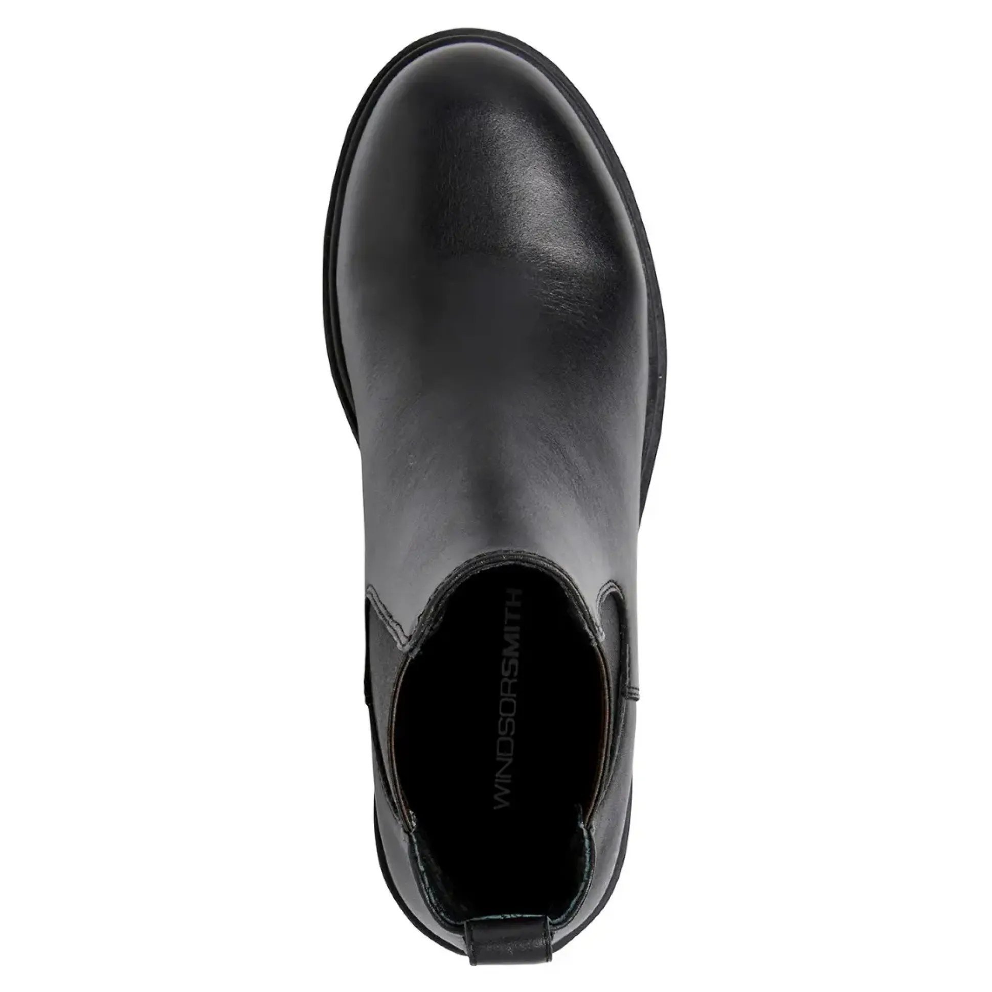 Wisdom Black Leather Boot