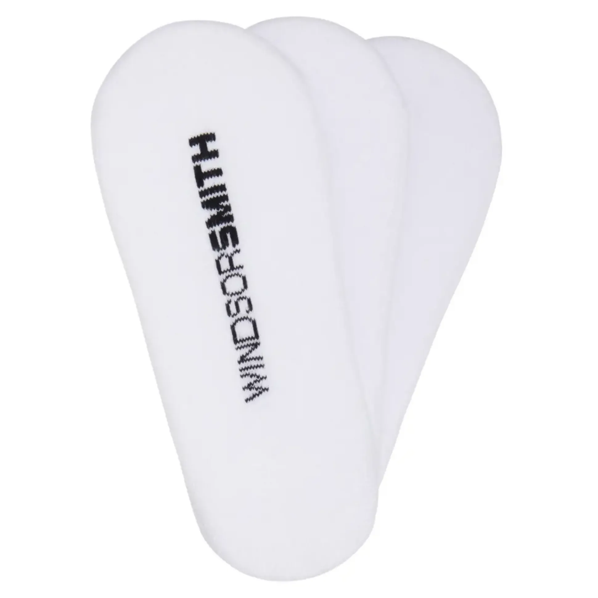 Women'S Invisible 3Pk White Sock