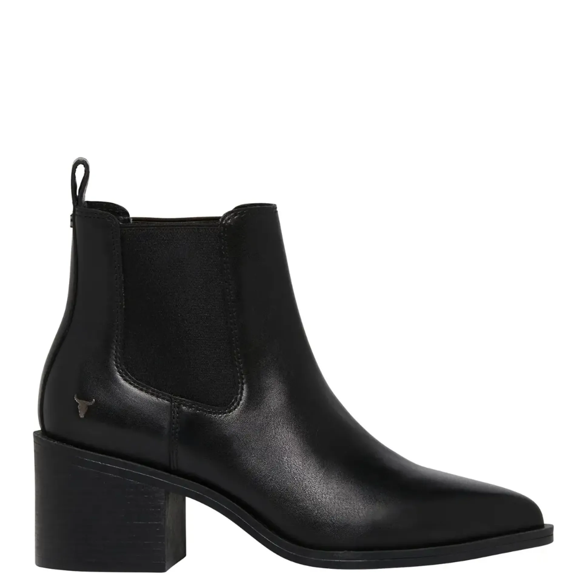 Wonder Black Leather Boot