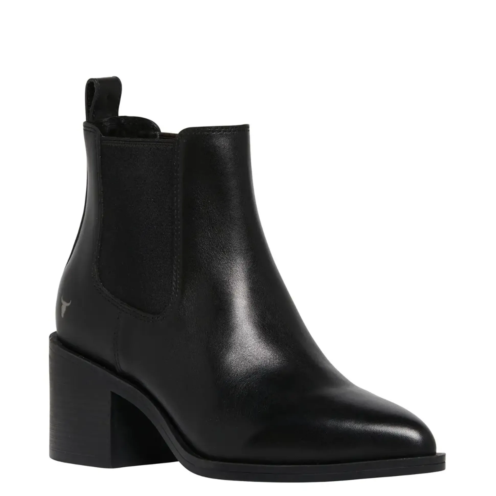 Wonder Black Leather Boot